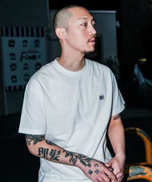 CROP TAG TEE - WHITE