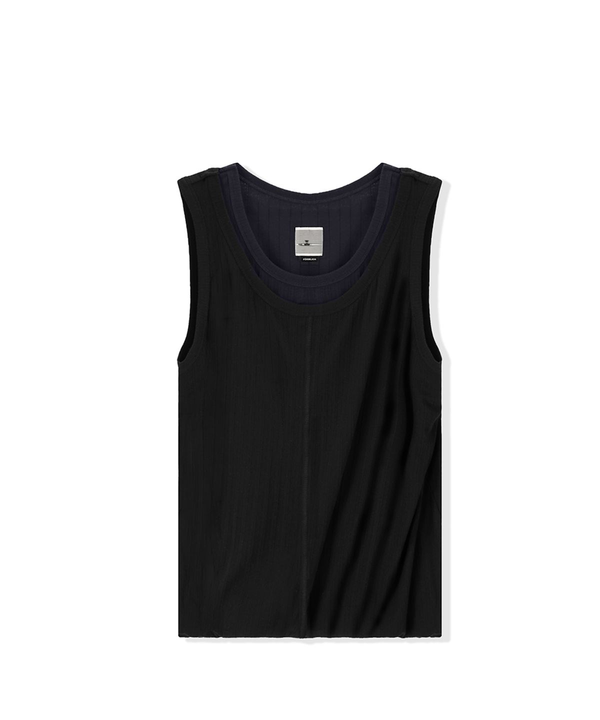 폼리쉬(FORMLICH) TWIST SLEEVELESS / BLACK & NAVY