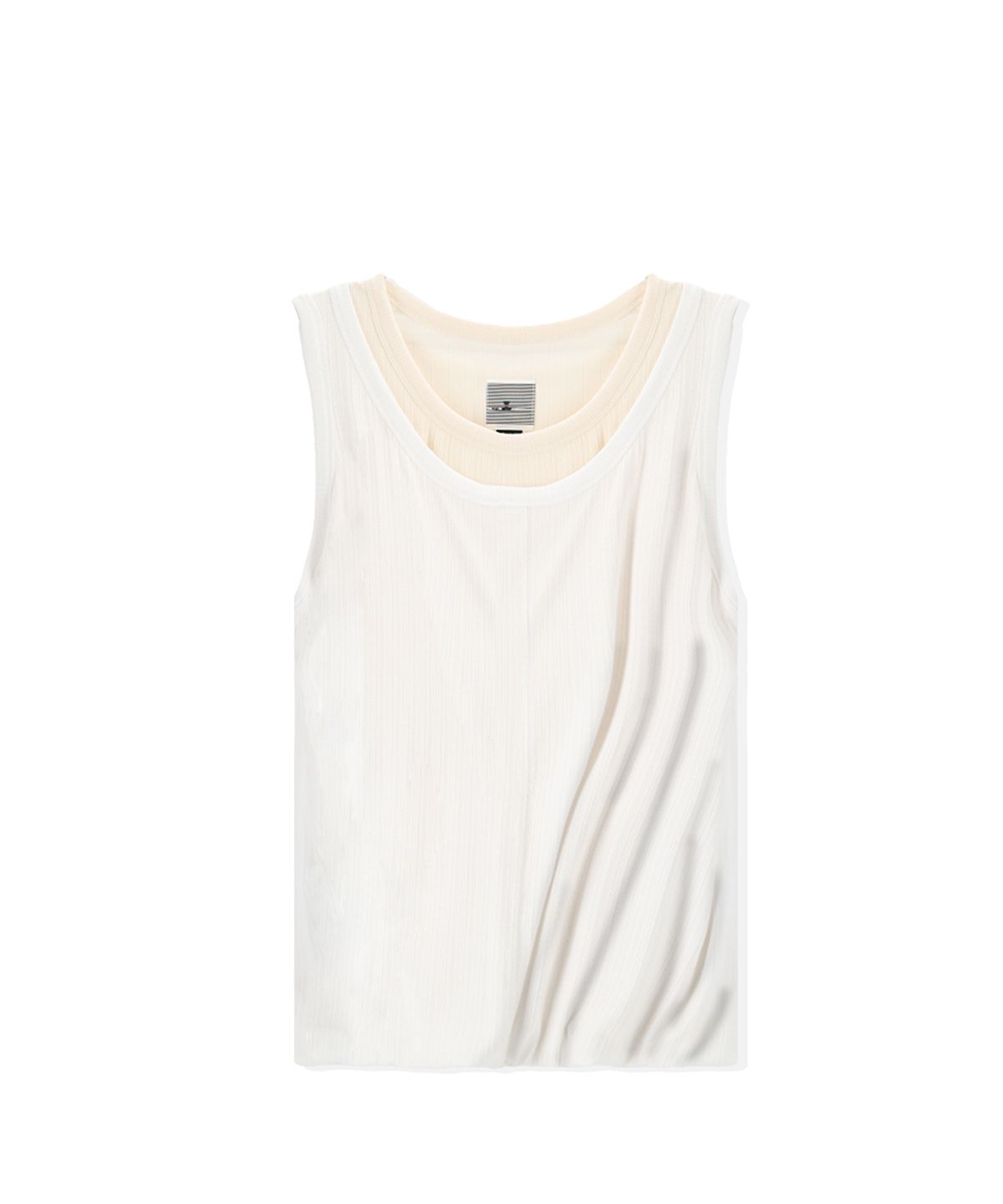 폼리쉬(FORMLICH) TWIST SLEEVELESS / WHITE & IVORY