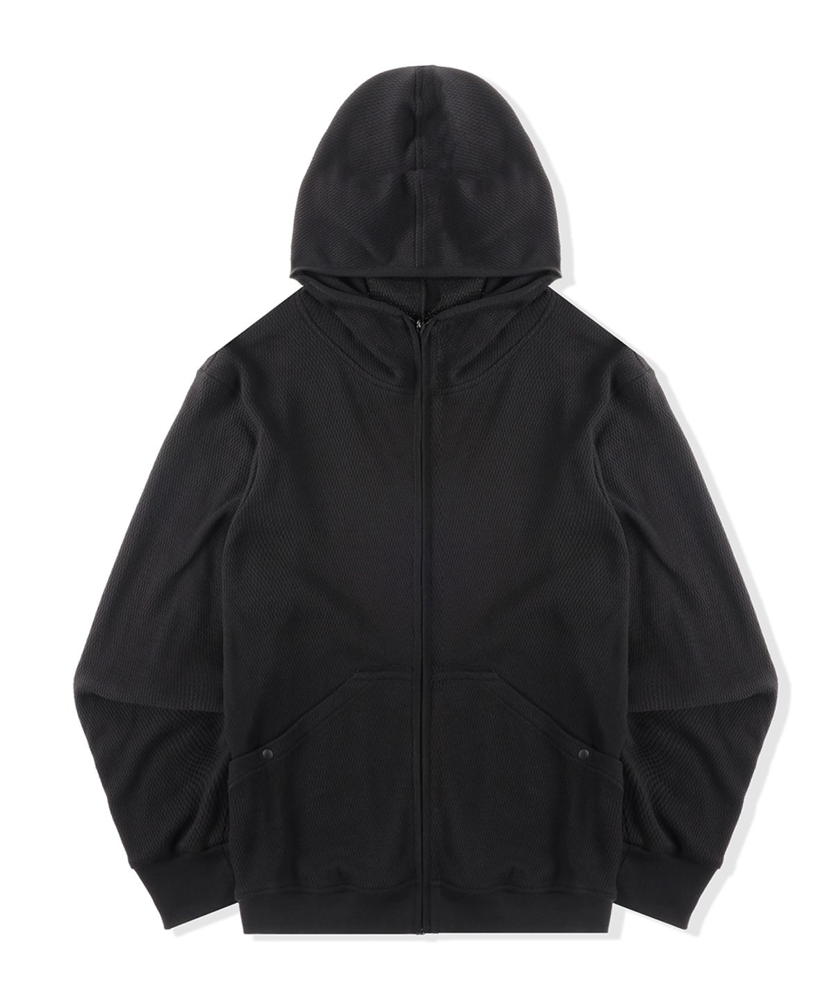 폼리쉬(FORMLICH) CABLE HOODIE ZIPUP / BLACK