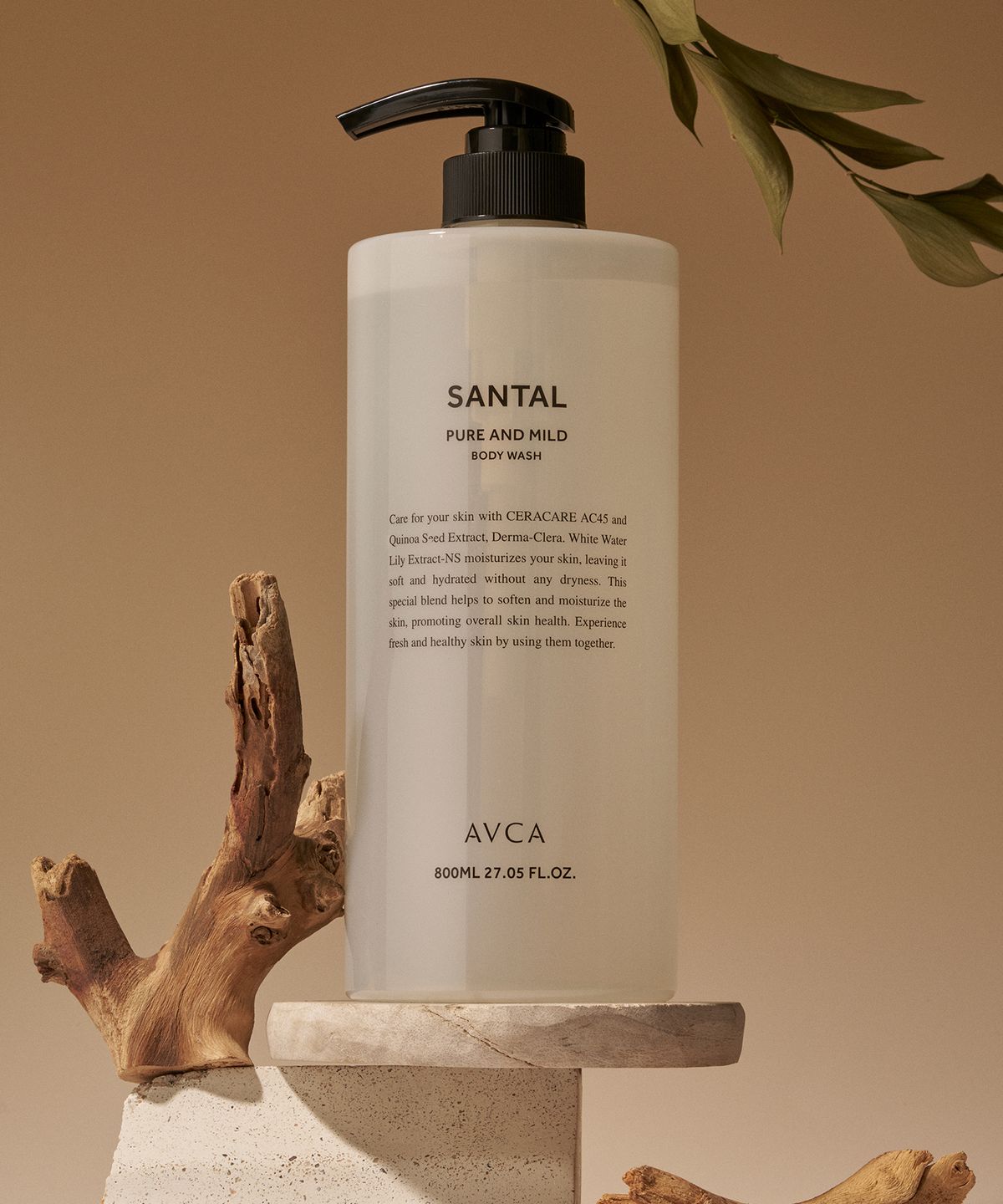 아브카(AVCA) 퓨어 앤 마일드 바디워시 상탈 800ml