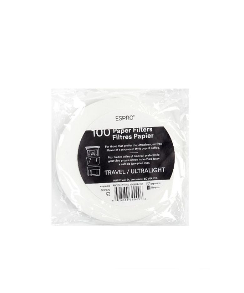 울트라라이트 페이퍼 커피 필터 100pcs