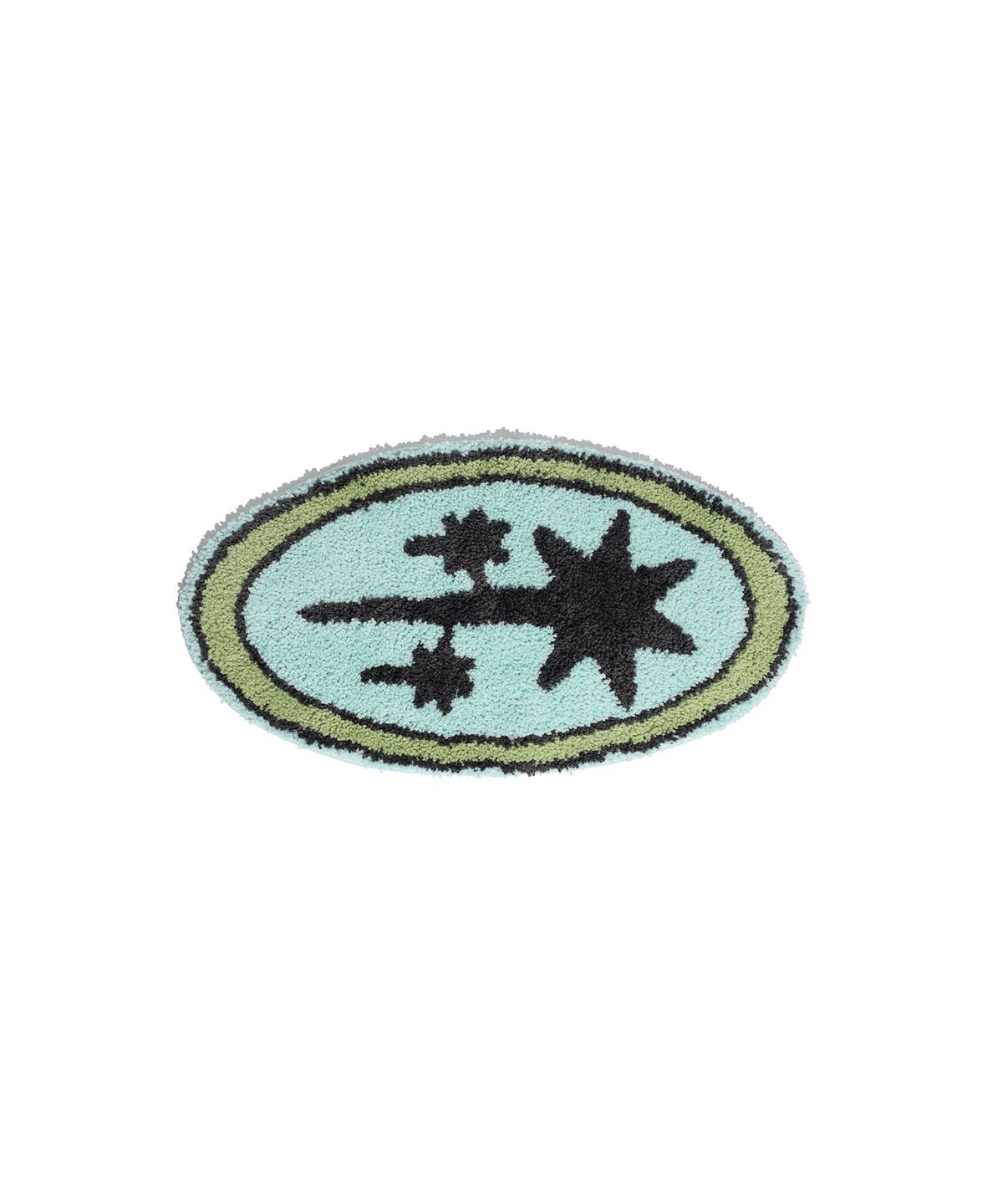 나이스고스트클럽(NICEGHOSTCLUB) 3STAR OVAL RUG MAT_MIX(NG2GSUAB65A)