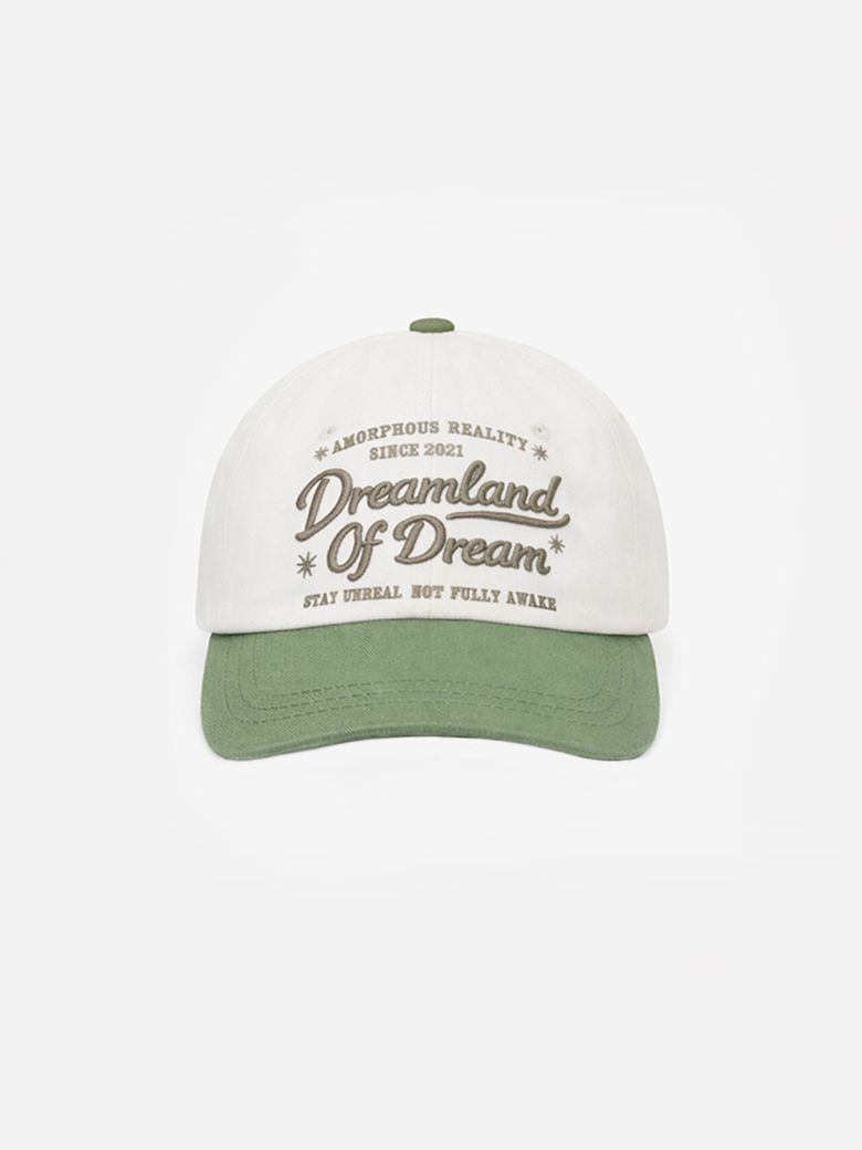 VINTAGE SCRIPT BALL CAP - GREEN
