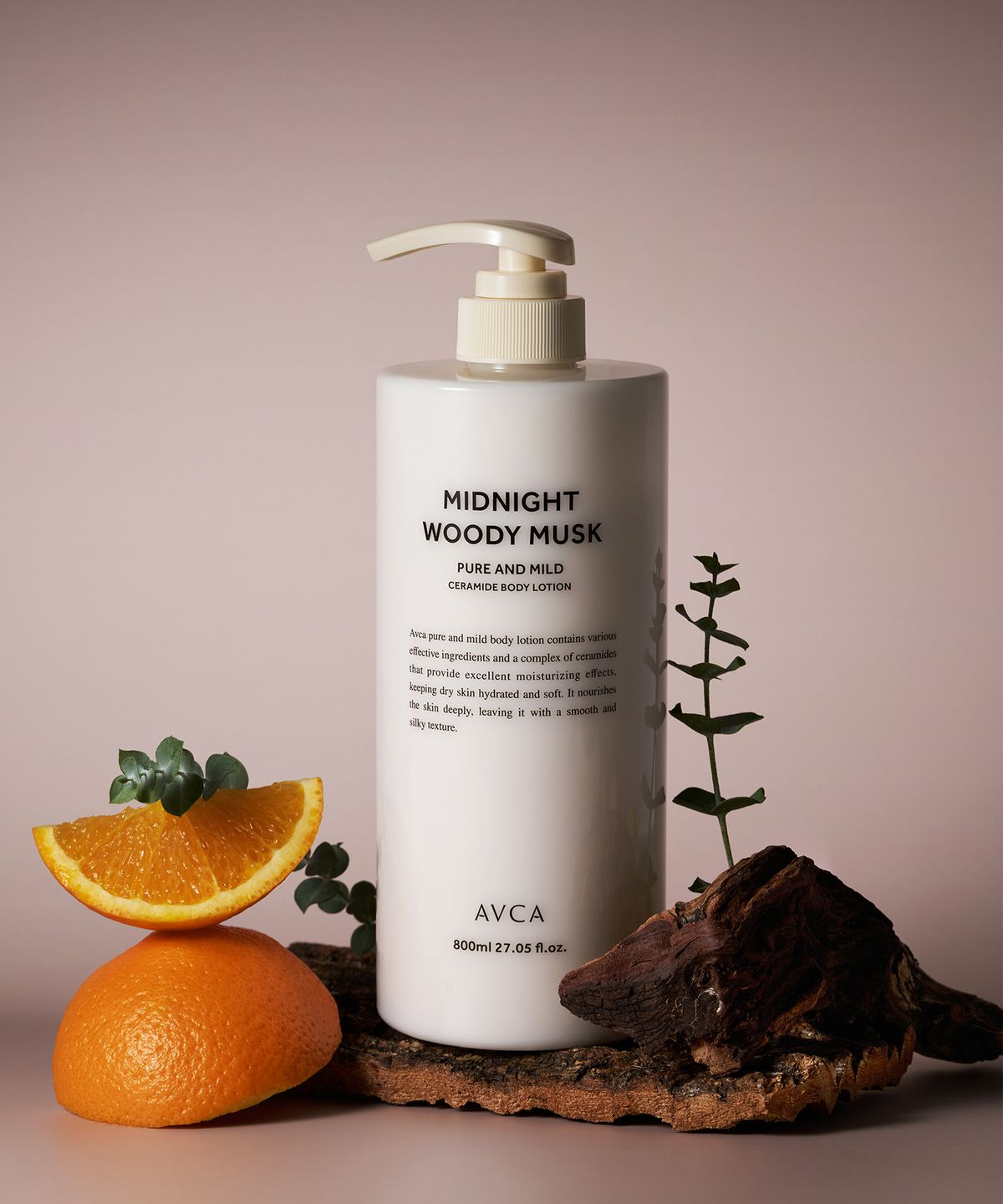 아브카(AVCA) 세라마이드 바디로션 800ml 미드나잇우디머스크향