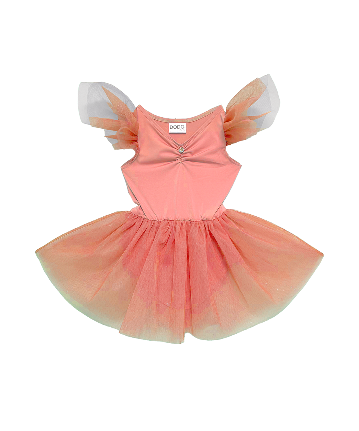 라메종드도도(LA MAISON DE DODO) Mignon Tutu Dress_Salmon Pink 키즈발레복 아동발레복 백화점 판매