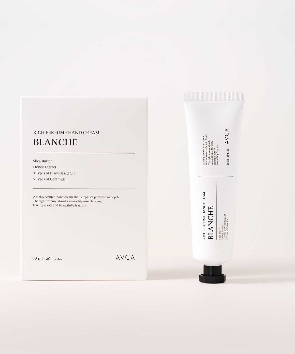 아브카(AVCA) 리치 퍼퓸 핸드크림 50ml 블랑쉬향 3개입