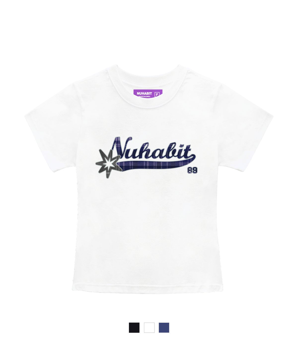 뉴해빗(NUHABIT) N/H STAR89 슬림핏 반팔 (GFS2-5NH1361)
