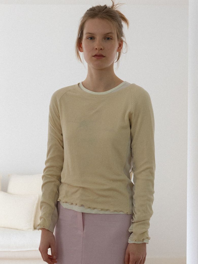 Blanche Long Sleeve (Beige)