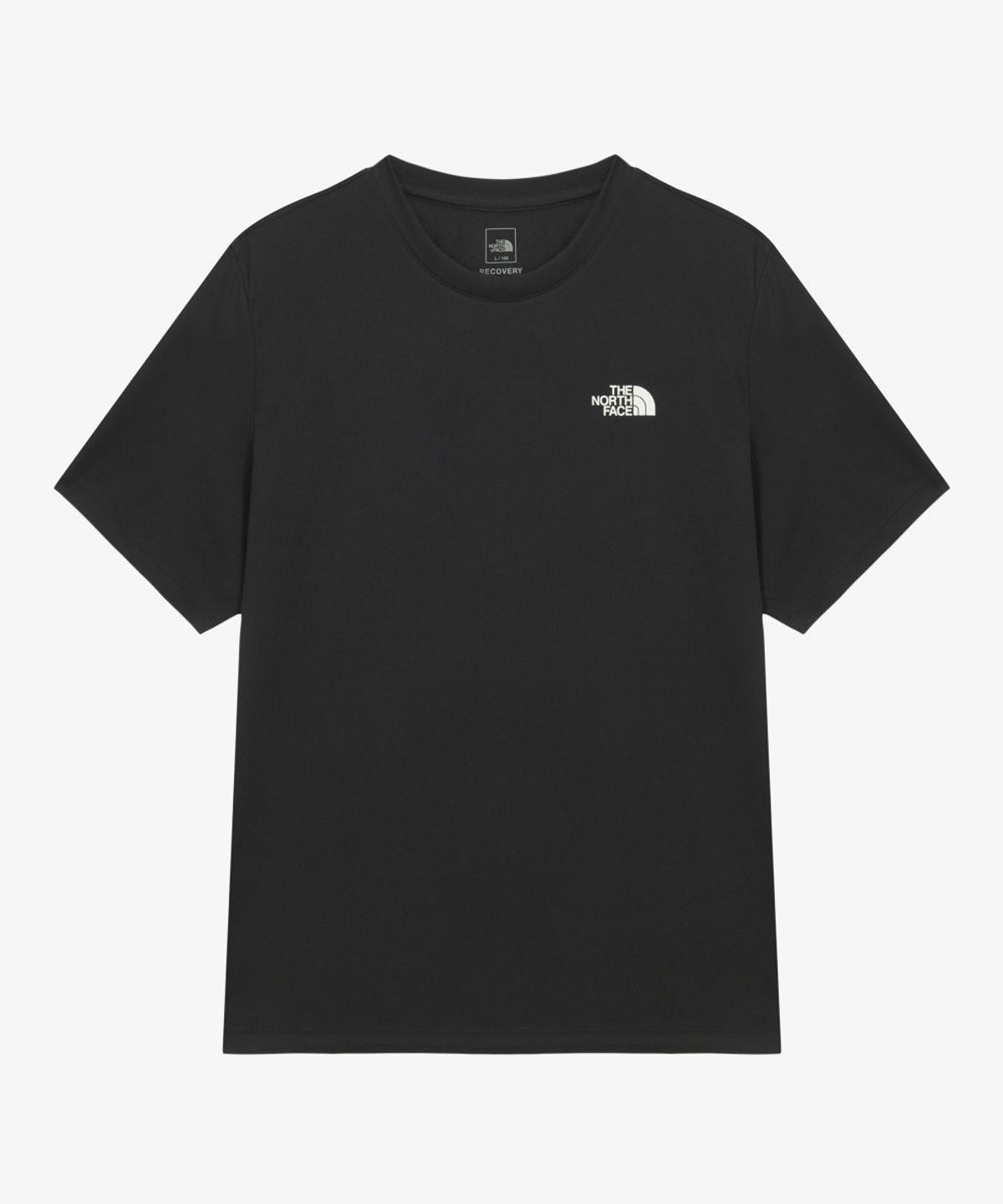 노스페이스(THE NORTH FACE) NT7US70A 남성 리커버리 EX 반팔 티 BLACK
