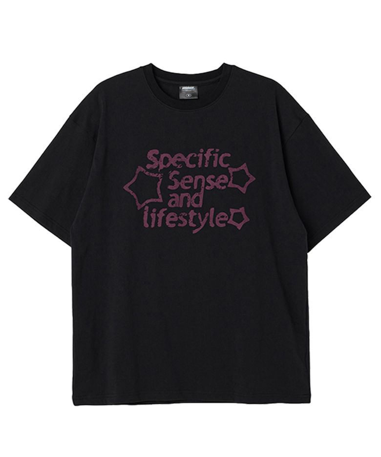 SPECIFIC 오버핏 반팔_블랙