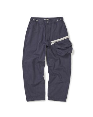 Trapper pouch pants / Violet