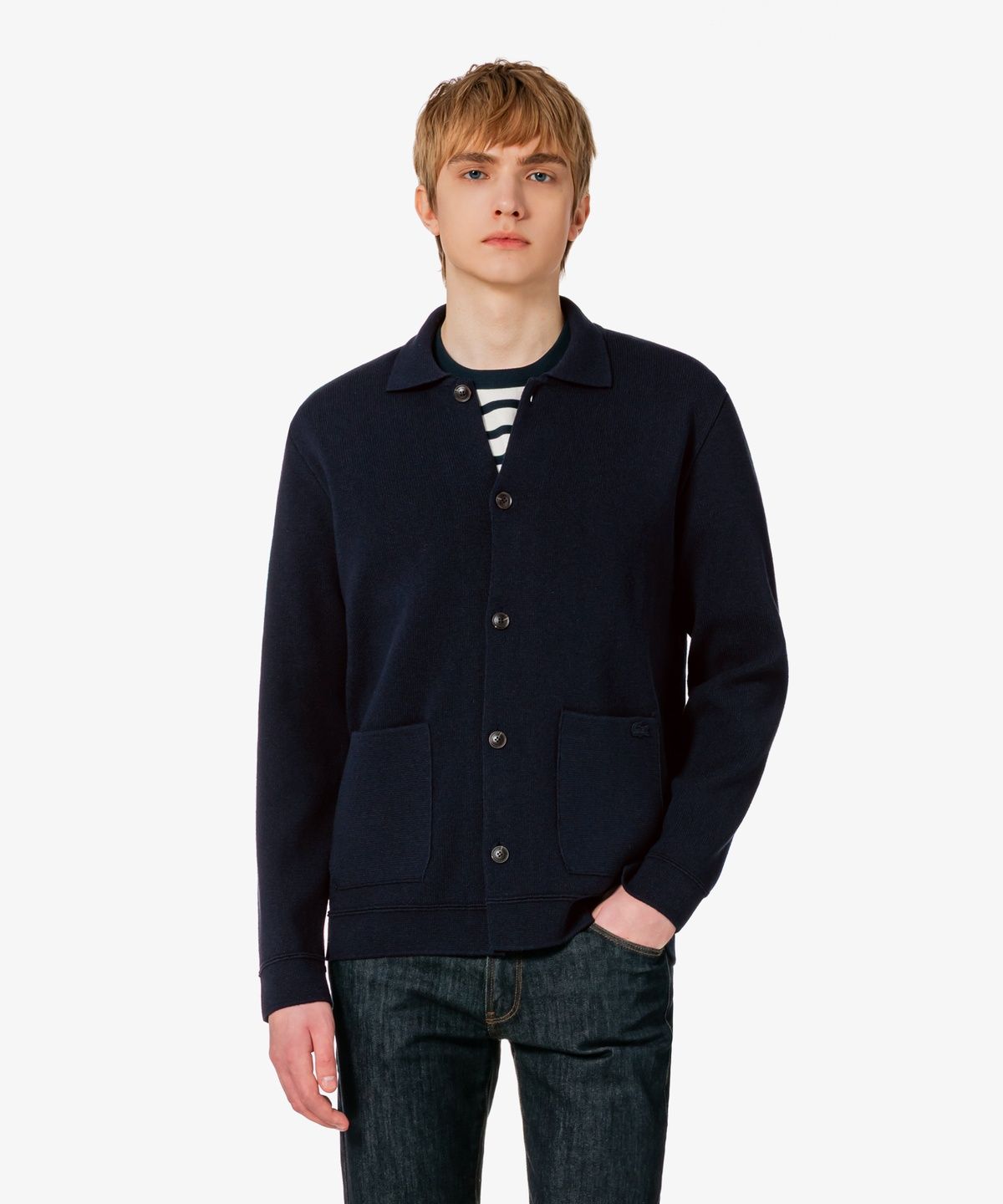 라코스테(LACOSTE) 남성 초어 자켓형 가디건 AH322E-56G 166