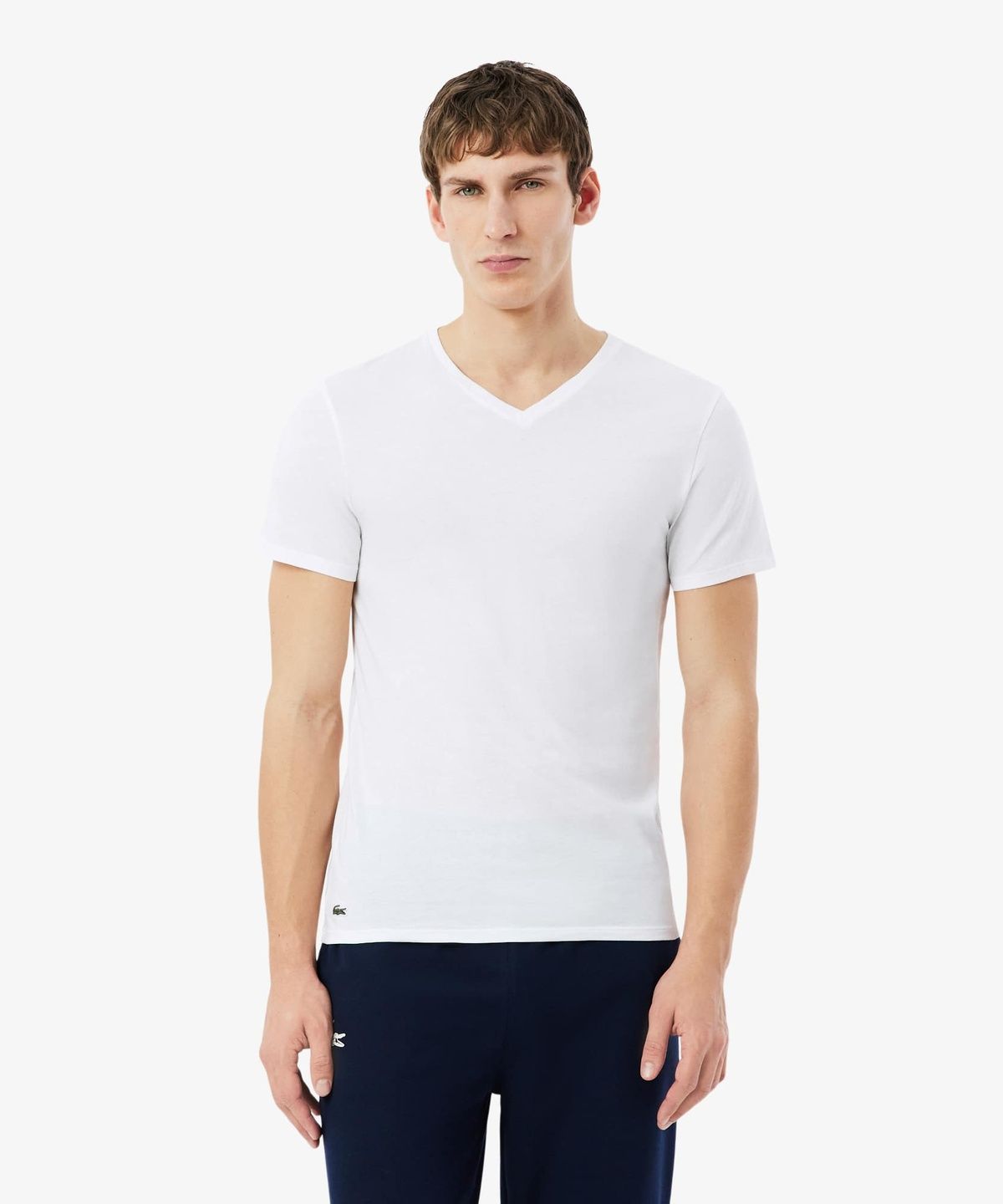 라코스테(LACOSTE) 남성 베이직 브이넥 3팩 TH9008-56G 001