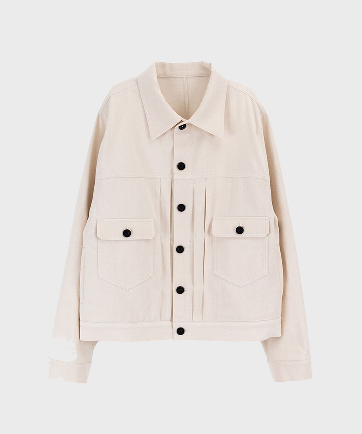 프레프(PREF) IVORY COTTON TWILL TYPE II JACKET