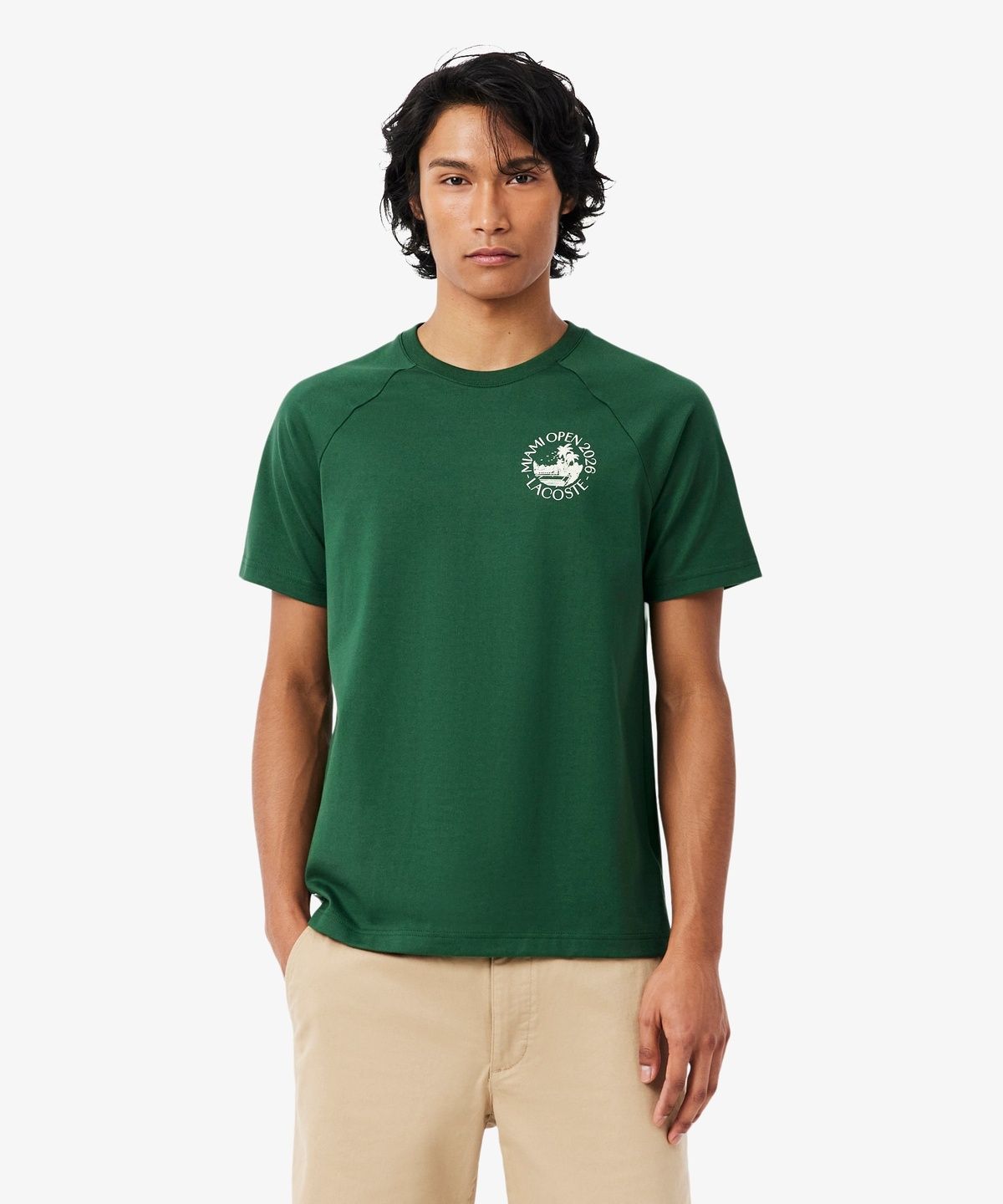 라코스테(LACOSTE) 남성 Miami Open 레글런 반팔 티셔츠 TH0432-56G 132