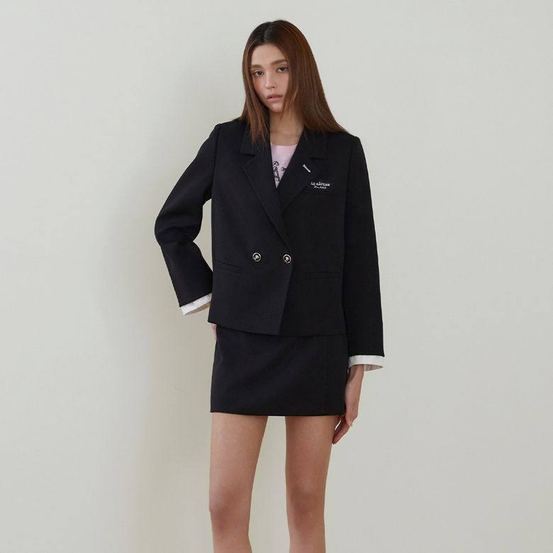 [BLUE LABEL]배색 테일러드 자켓 ES2OJK04