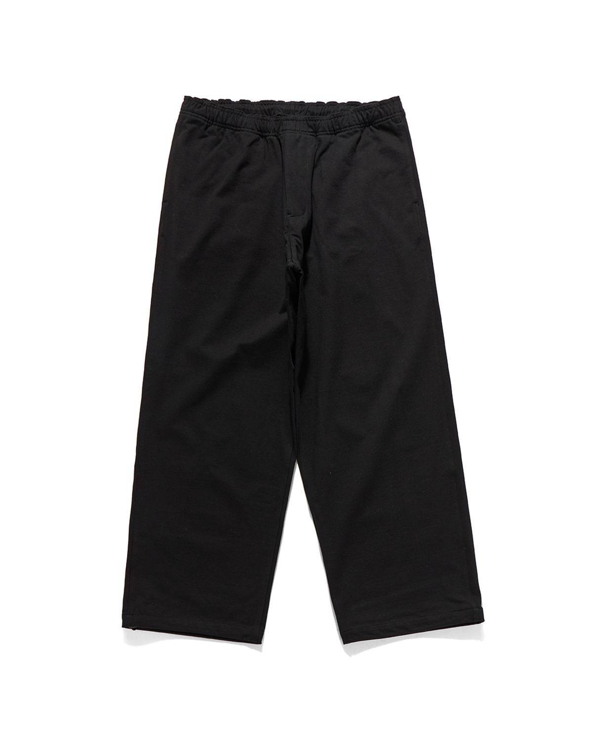 언어펙티드 에센셜(UNAFFECTED ESSENTIAL) EASY COMFORT JERSEY PANTS / BLACK