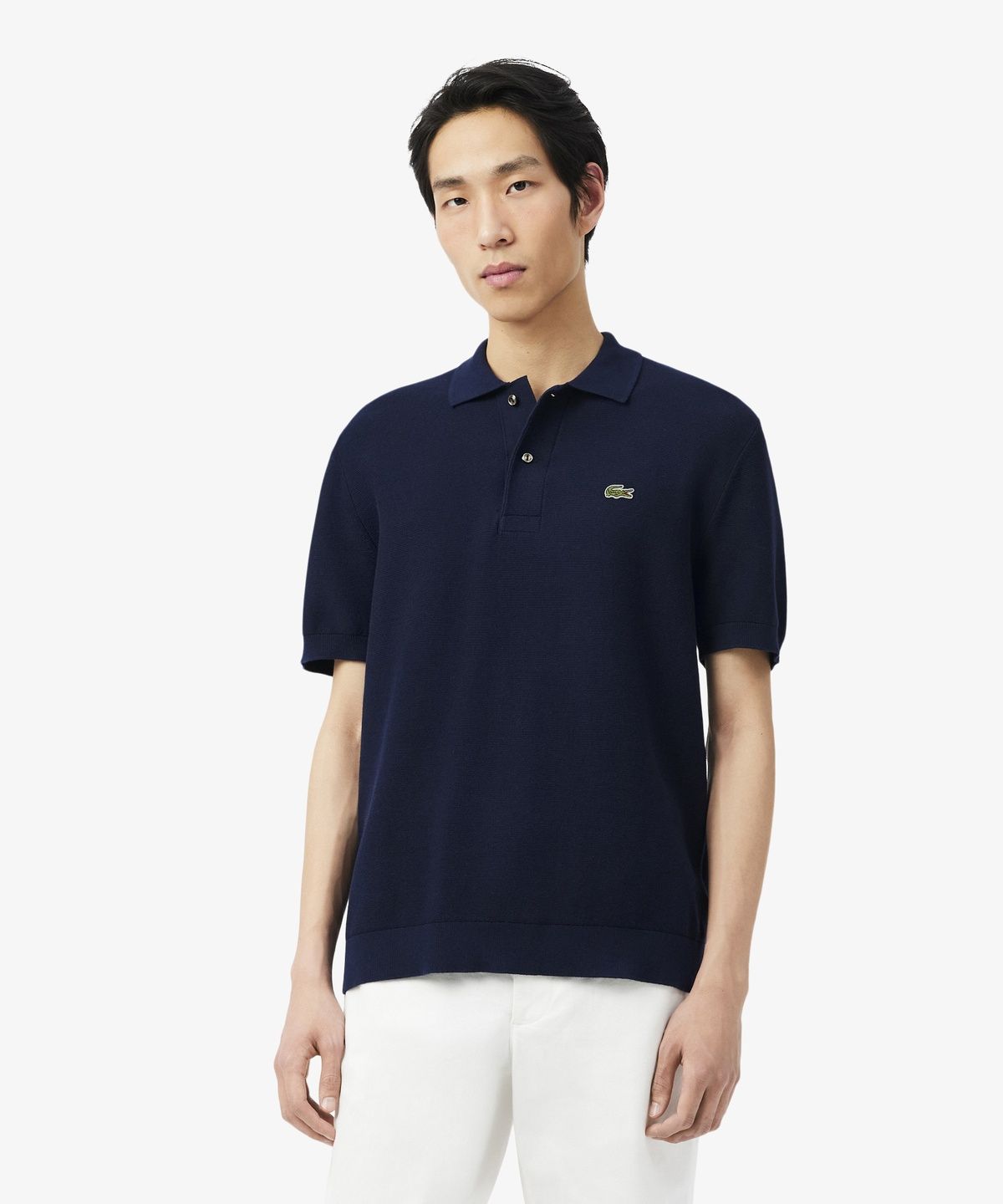 라코스테(LACOSTE) 남성 링스링스 반팔 폴로 스웨터 AH1043-56G 166