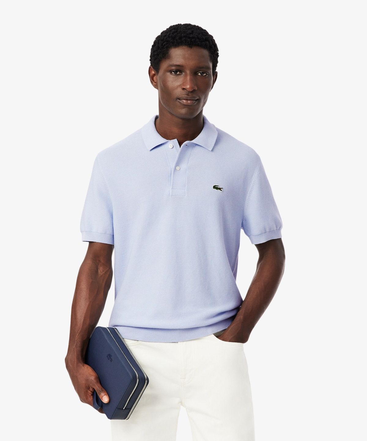 라코스테(LACOSTE) 남성 링스링스 반팔 폴로 스웨터 AH1043-56G J2G