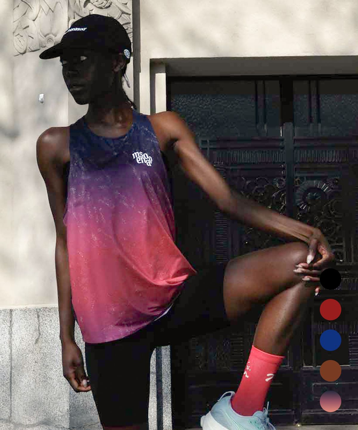미나수(MENASOO) Unisex Pace Trace Singlet