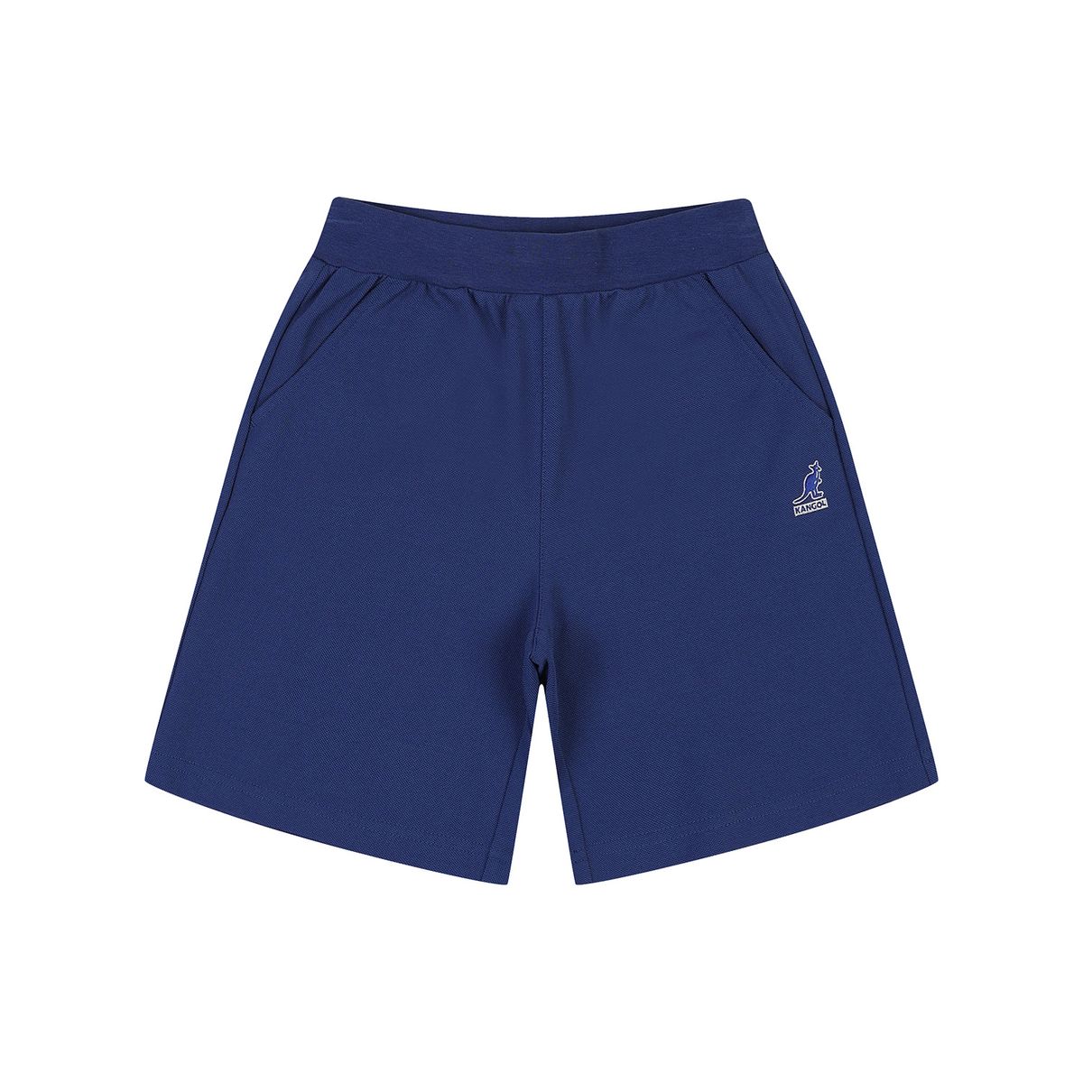캉골키즈(KANGOL KIDS) 쿨맥스 피케 로고 포인트 쇼츠 SB 0213 블루