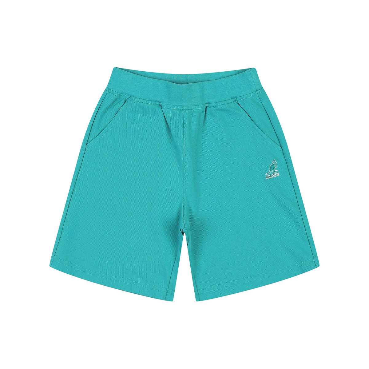 캉골키즈(KANGOL KIDS) 쿨맥스 피케 로고 포인트 쇼츠 SB 0213 그린