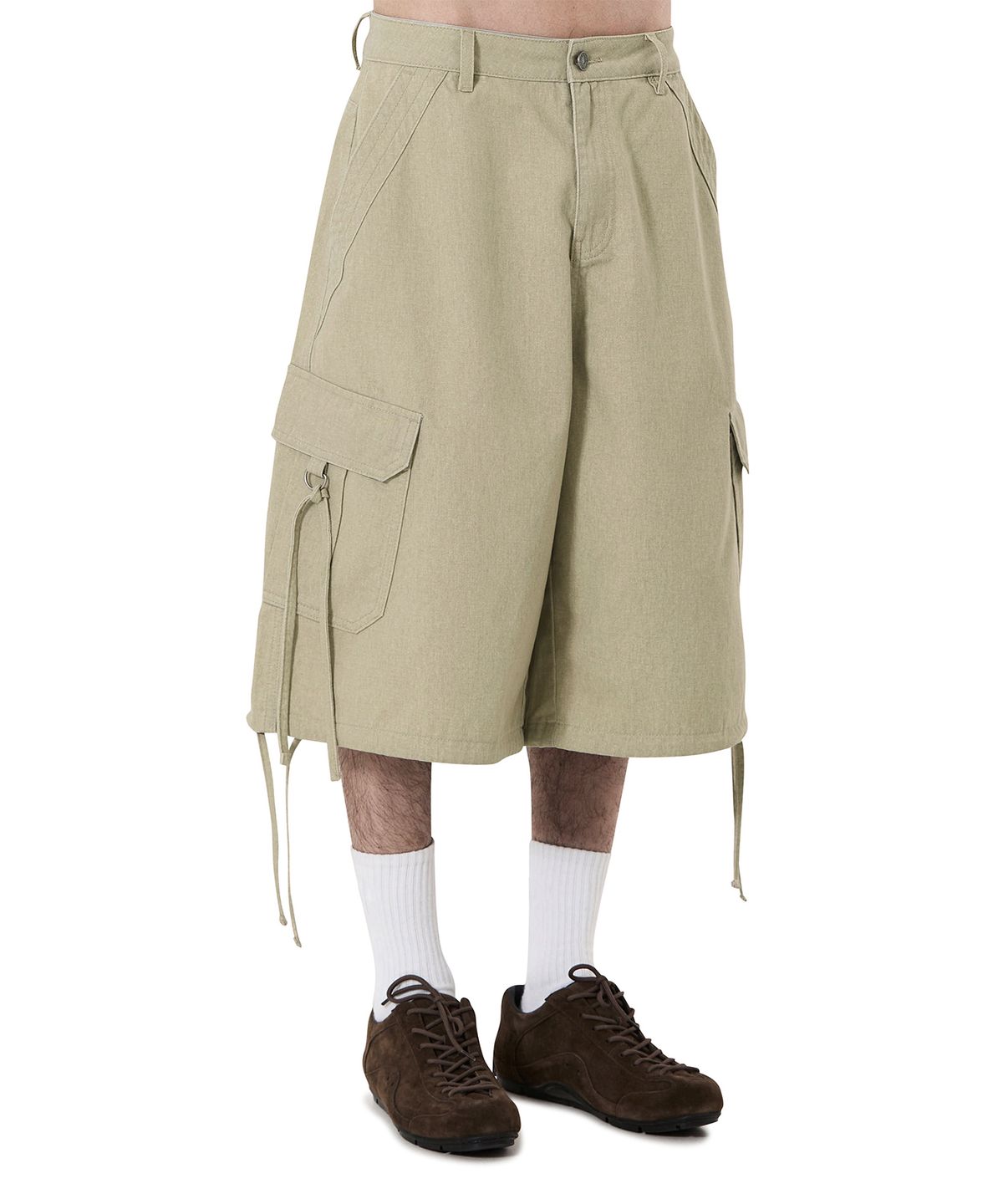 오픈야드(오와이)(OPENYARD(OY)) OPS CARGO SHORTS - BEIGE