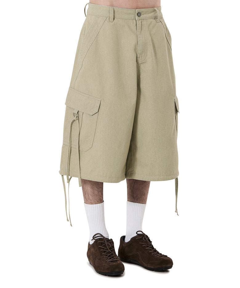 OPS CARGO SHORTS - BEIGE