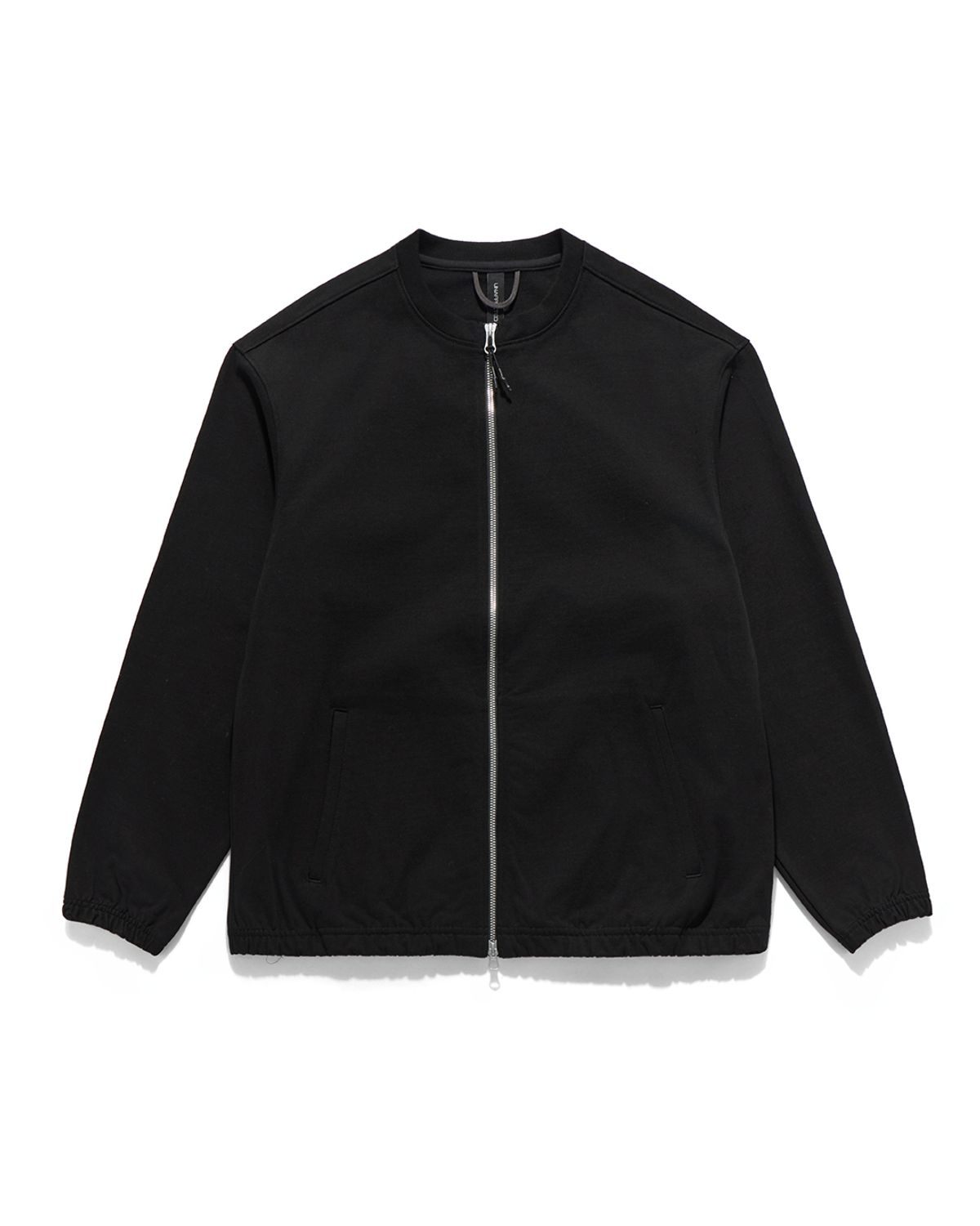 언어펙티드 에센셜(UNAFFECTED ESSENTIAL) JERSEY ZIP UP CARDIGAN / BLACK