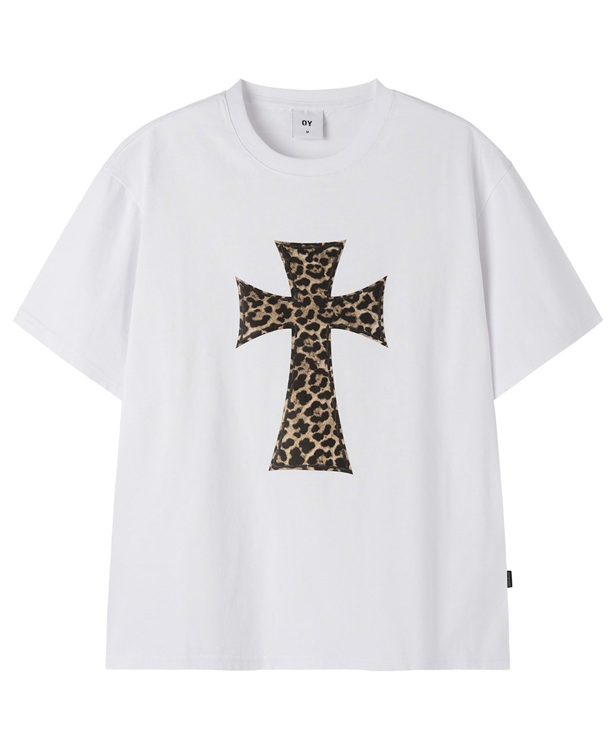 오픈야드(오와이)(OPENYARD(OY)) ANIMAL CROSS TEE - WHITE