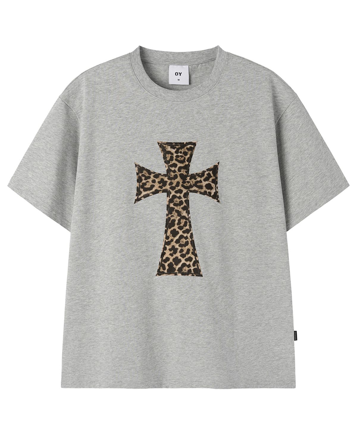 오픈야드(오와이)(OPENYARD(OY)) ANIMAL CROSS TEE - MELANGE