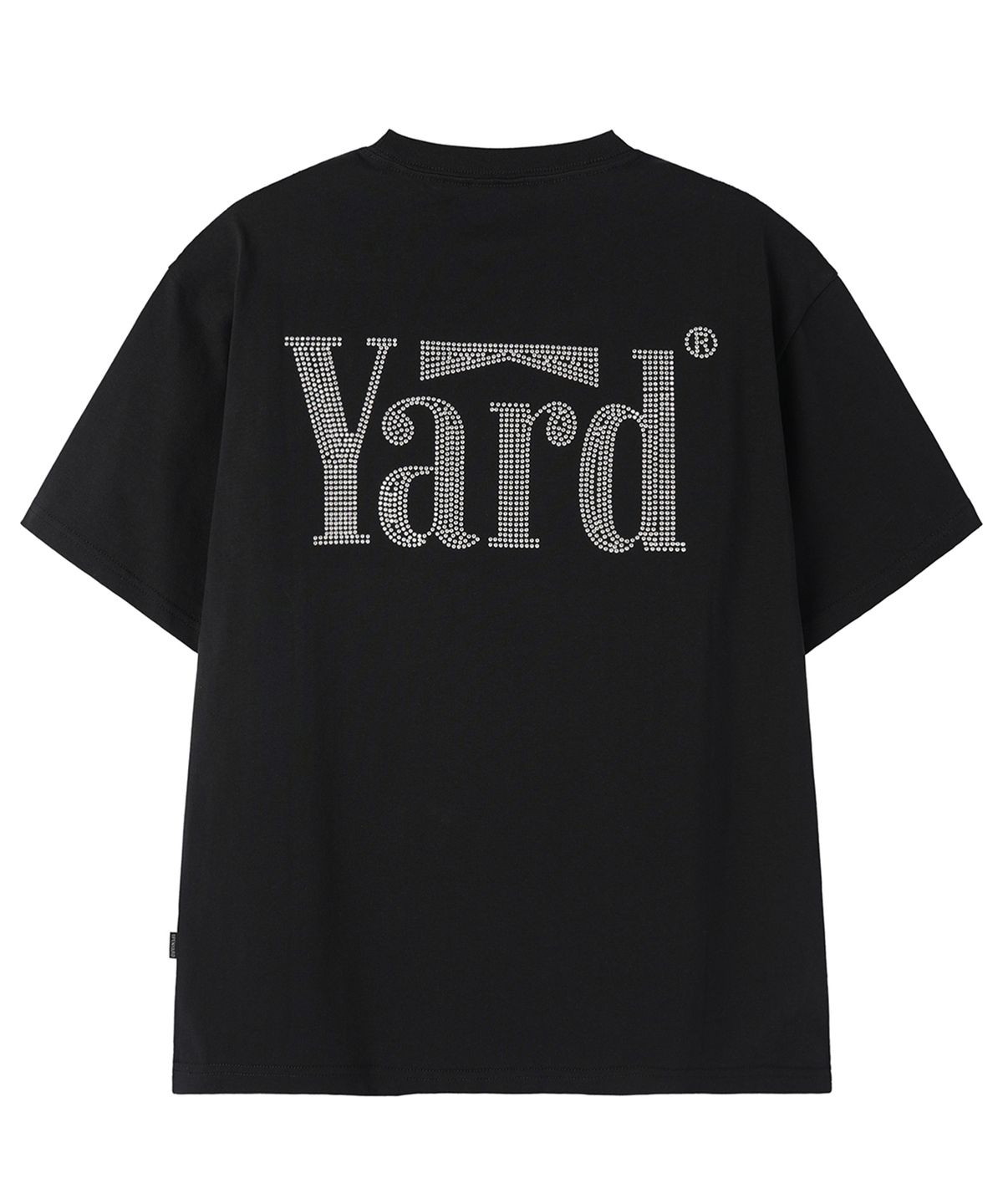 오픈야드(오와이)(OPENYARD(OY)) SILVER STONE CIGARETTES BOX TEE - BLACK