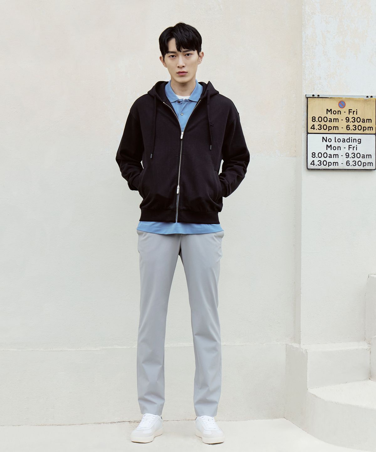 라코스테(LACOSTE) 남성 이지 슬랙스 HH542E-56G ACZ