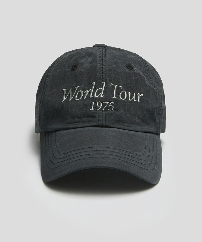 WORLD TOUR CAP (CHARCOAL)