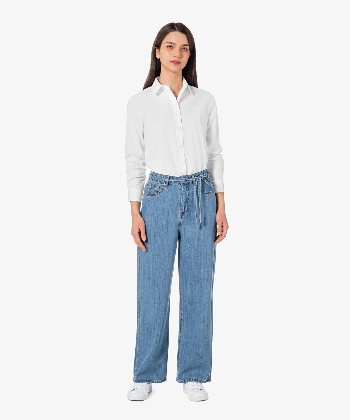 라코스테(LACOSTE) 여성 썸머 데님팬츠 HF4622-56G 36L