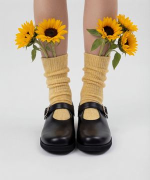 베베 라운드 스트랩 메리제인 플랫폼 (3cm/2colors)