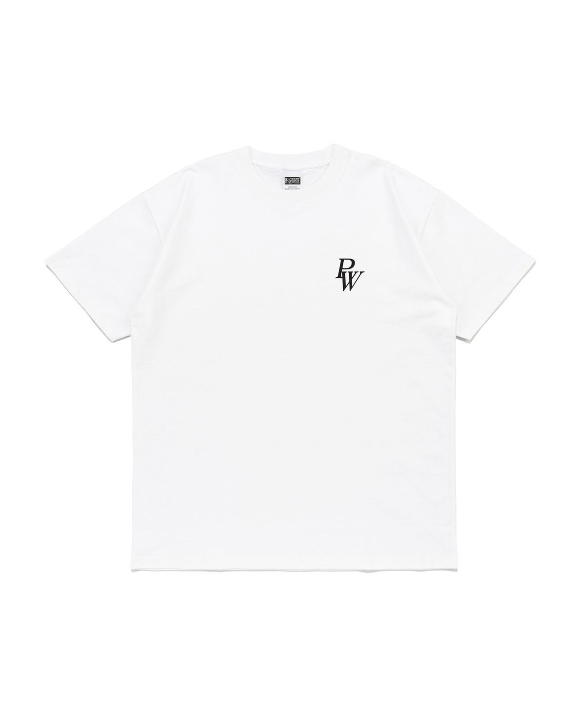 페이즈화이트(PHASEWHITE) [PHASE_1] PW LOGO TEE_WHITE / 8802026-ST09