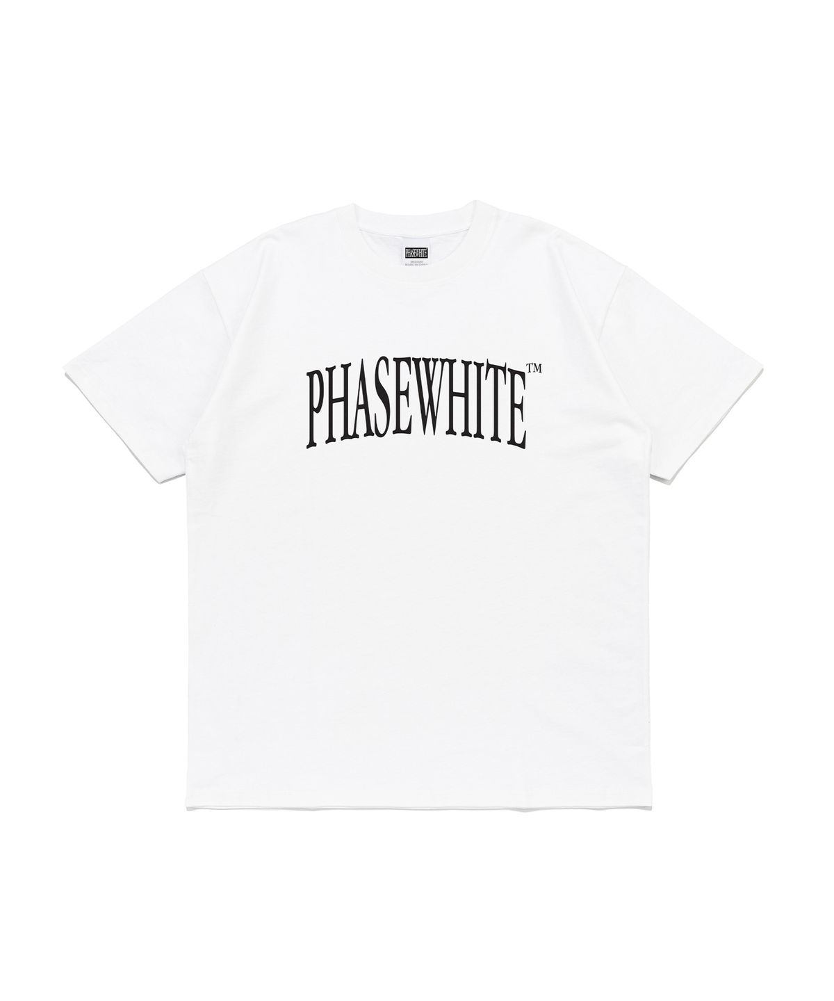 페이즈화이트(PHASEWHITE) [PHASE_1] DIVE LOGO TEE_WHITE / 8802026-ST01
