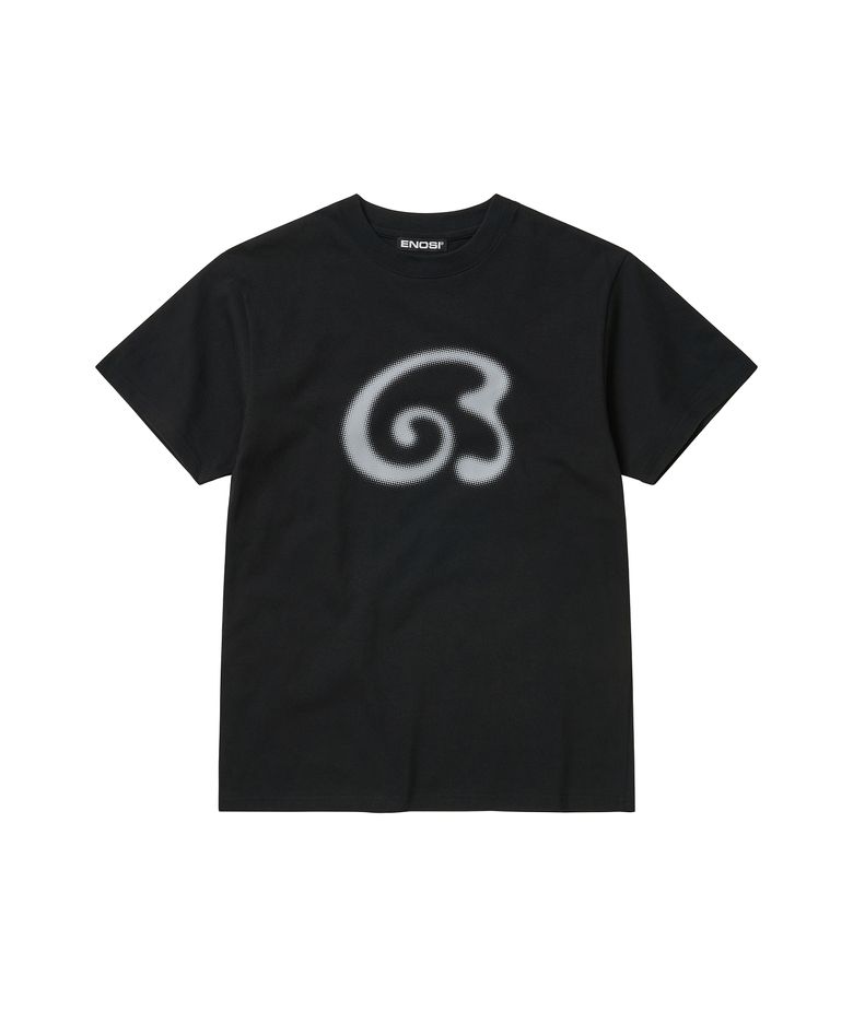 ENOSI Angel Logo T-SHIRT Black