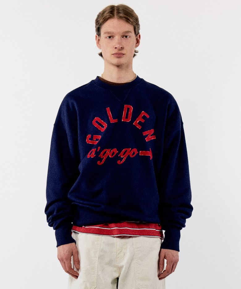 GOGO SWEATSHIRTS_NAVYBLUE