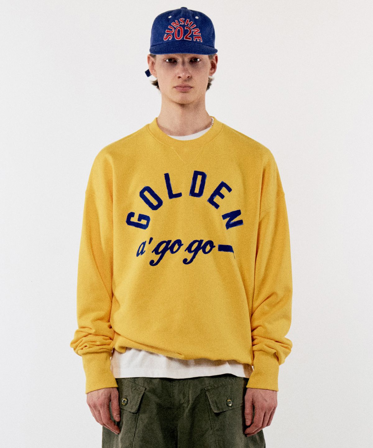 골든선샤인(GOLDEN SUNSHINE) GOGO SWEATSHIRTS_GOLDENYELLOW
