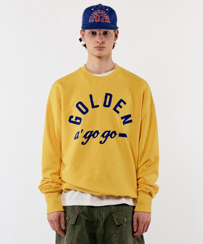 GOGO SWEATSHIRTS_GOLDENYELLOW