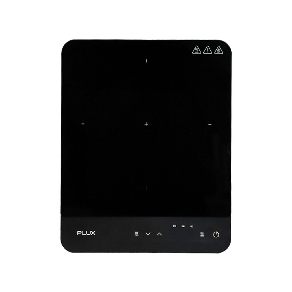 플럭스(PLUX) 1구 슬림 인덕션 전기레인지 PLX-EIR0120SLBK (블랙 / 2000W)