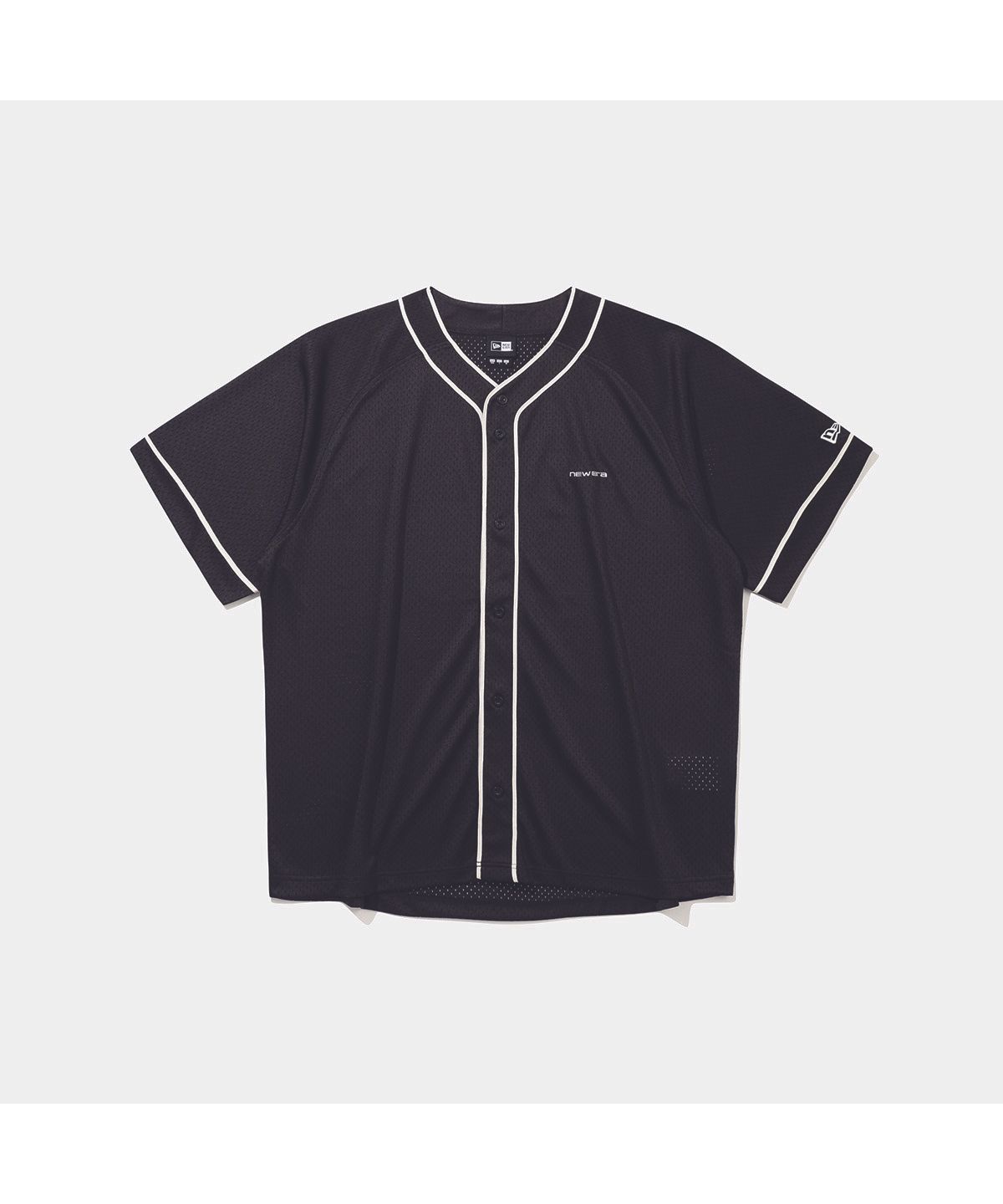 뉴에라(NEW ERA) 베이스볼 메쉬 셔츠 블랙 14954719