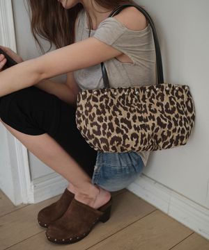 오르빗 백 [자카드 레오파드]