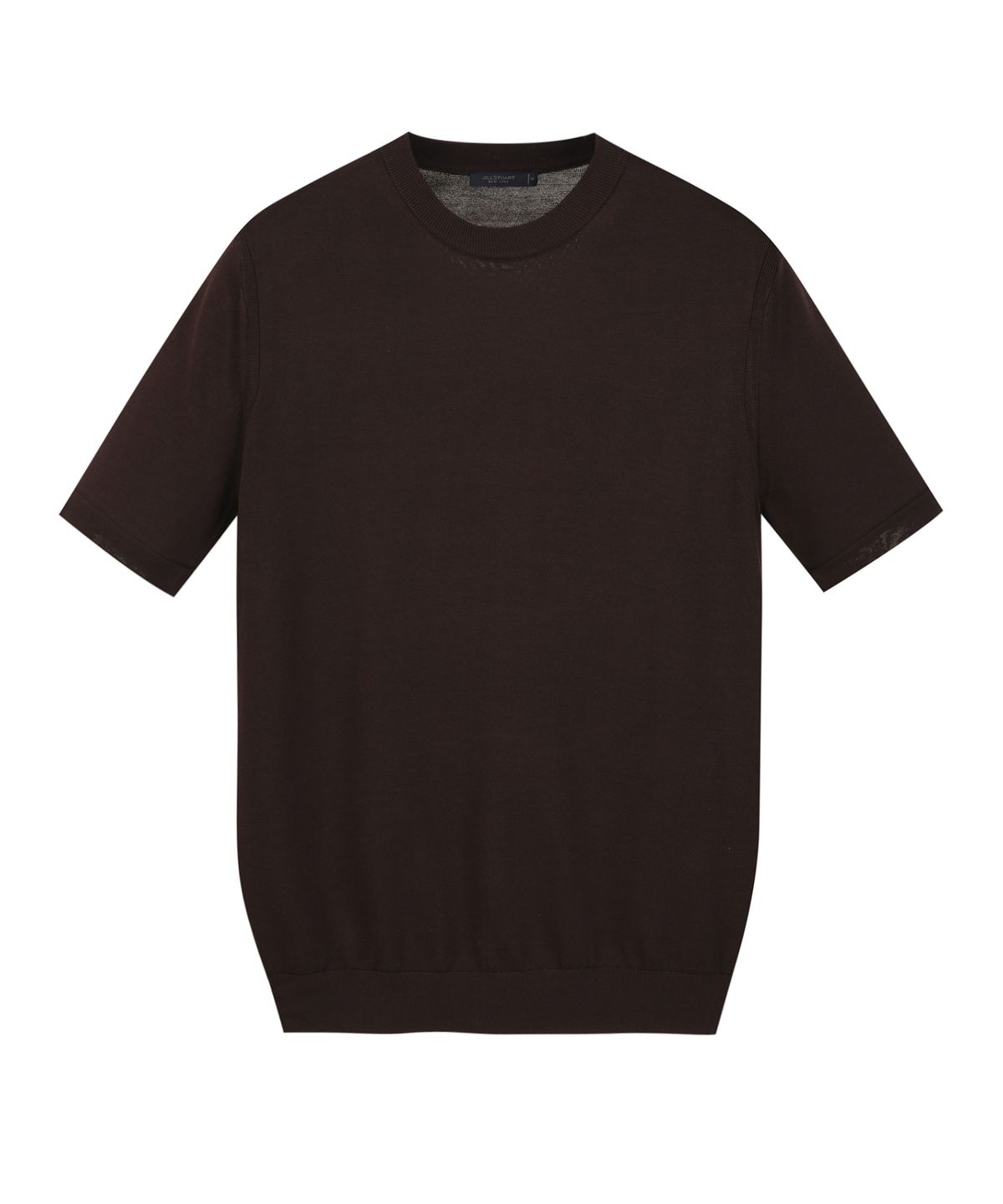 질스튜어트뉴욕 맨(JILLSTUART NEWYORK MEN) 실크 블렌드 크루넥 니트 - 다크브라운 (JNSW6B302W3)