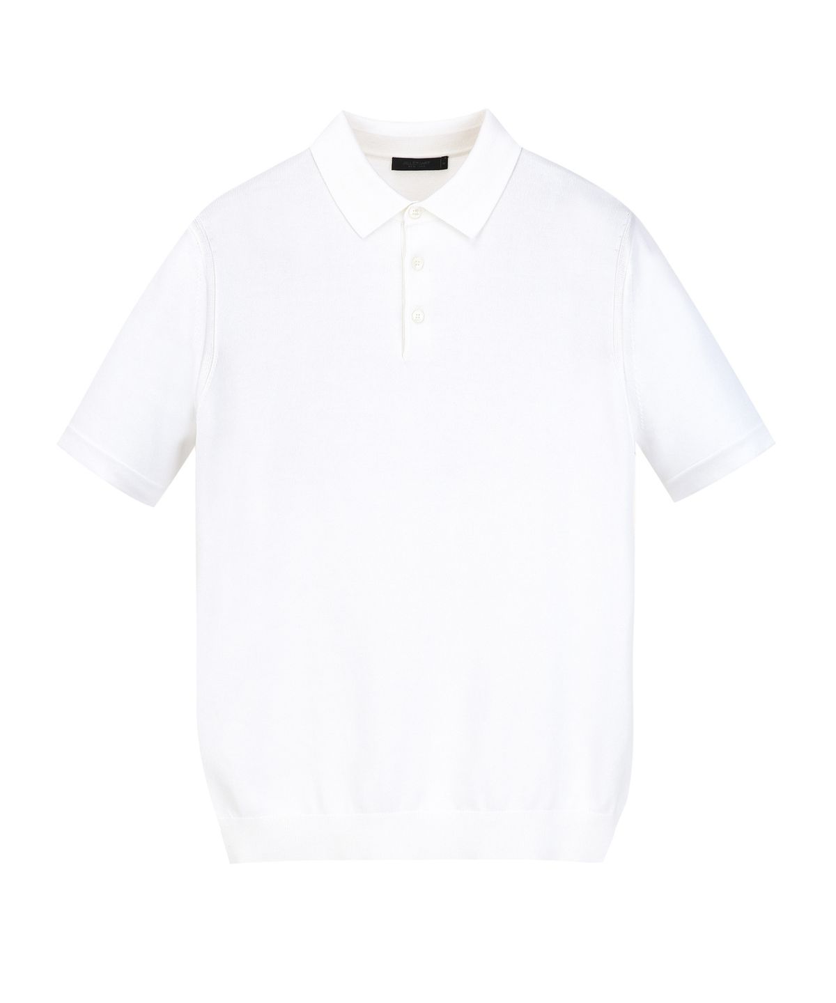 질스튜어트뉴욕 맨(JILLSTUART NEWYORK MEN) 실크 블렌드 카라 니트 - 오프화이트 (JNSW6B301WT)