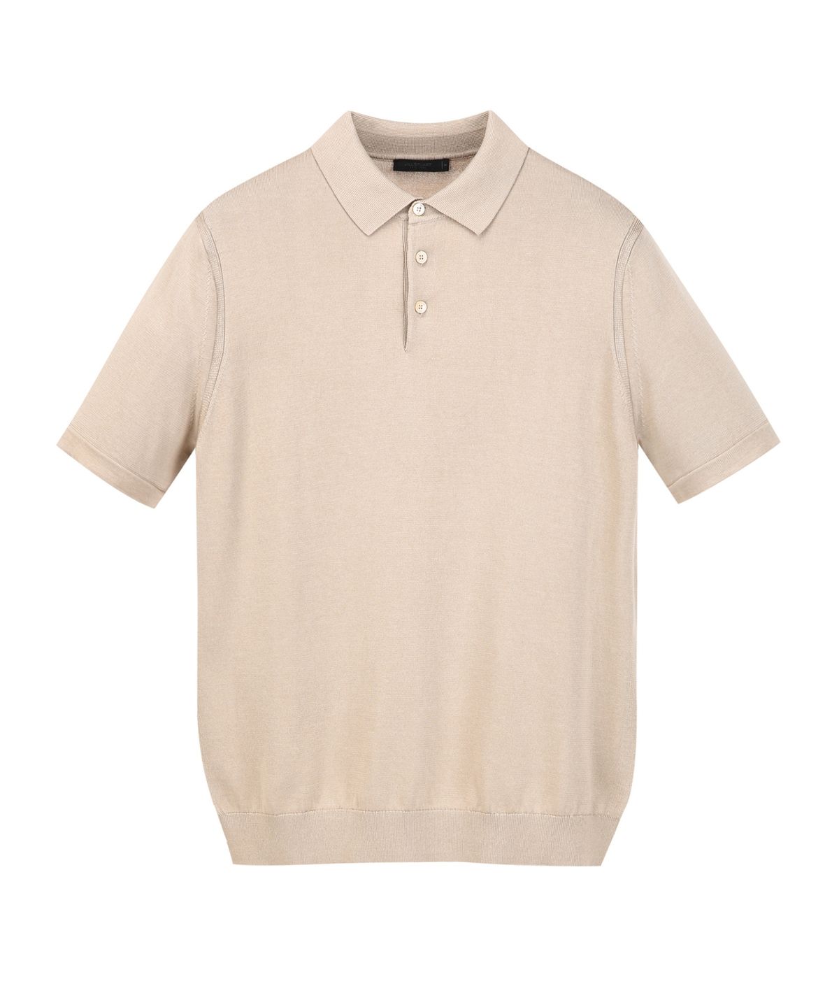 질스튜어트뉴욕 맨(JILLSTUART NEWYORK MEN) 실크 블렌드 카라 니트 - 베이지 (JNSW6B301I2)