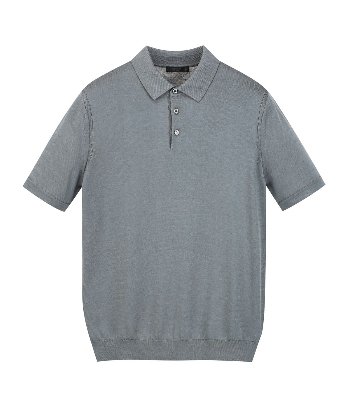 질스튜어트뉴욕 맨(JILLSTUART NEWYORK MEN) 실크 블렌드 카라 니트 - 다크그레이 (JNSW6B301G3)